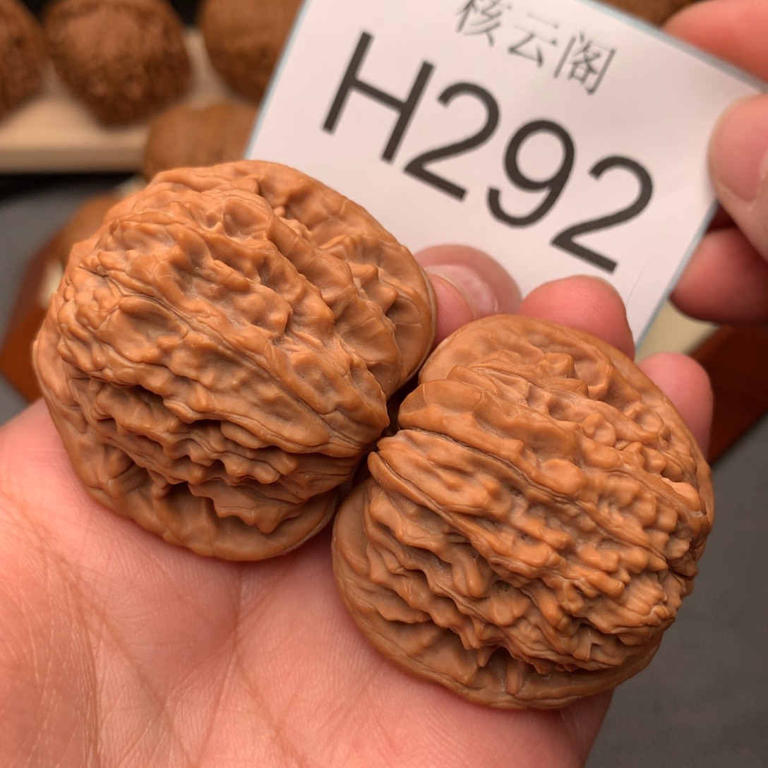 文玩核桃把件爱***饭41全品四座楼
