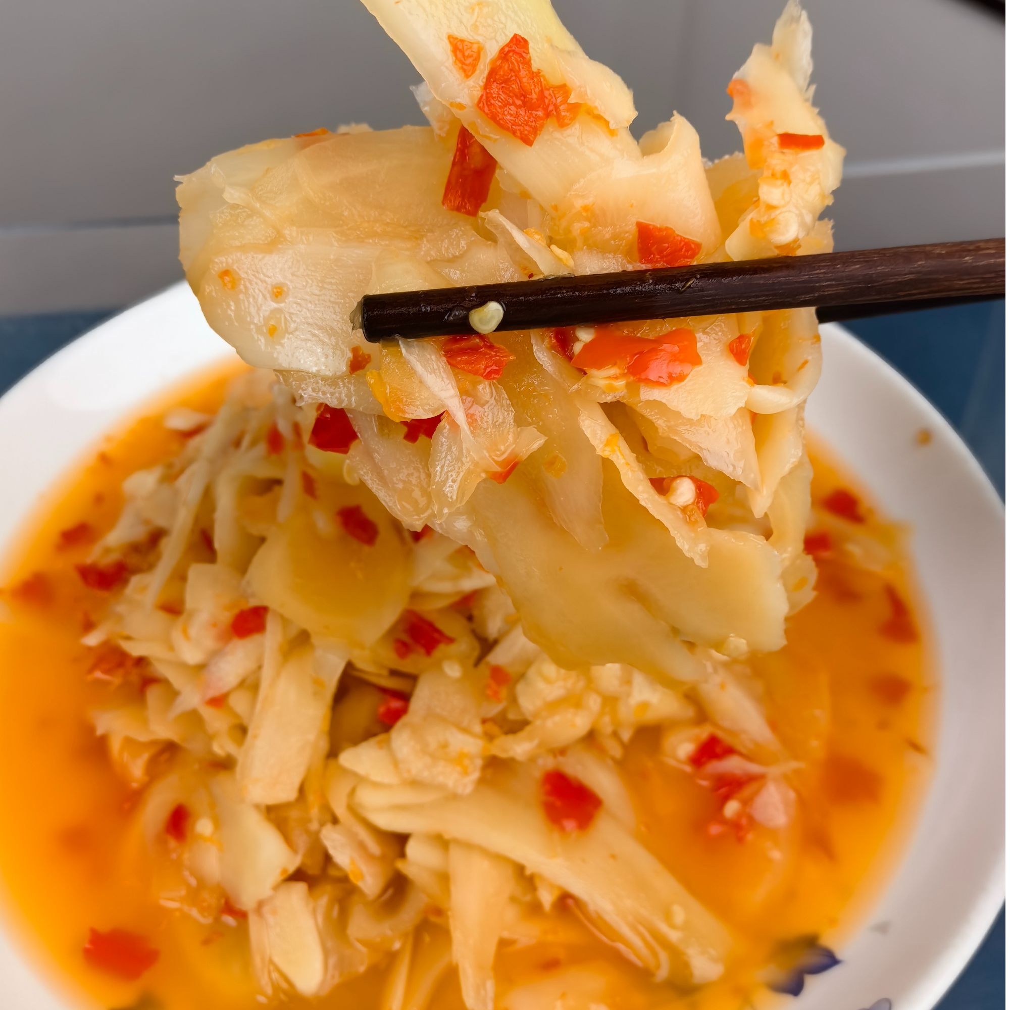 蜀江春自贡特色鲜椒仔姜嫩姜下饭神器拌菜盐帮菜无筋过瘾开袋即食