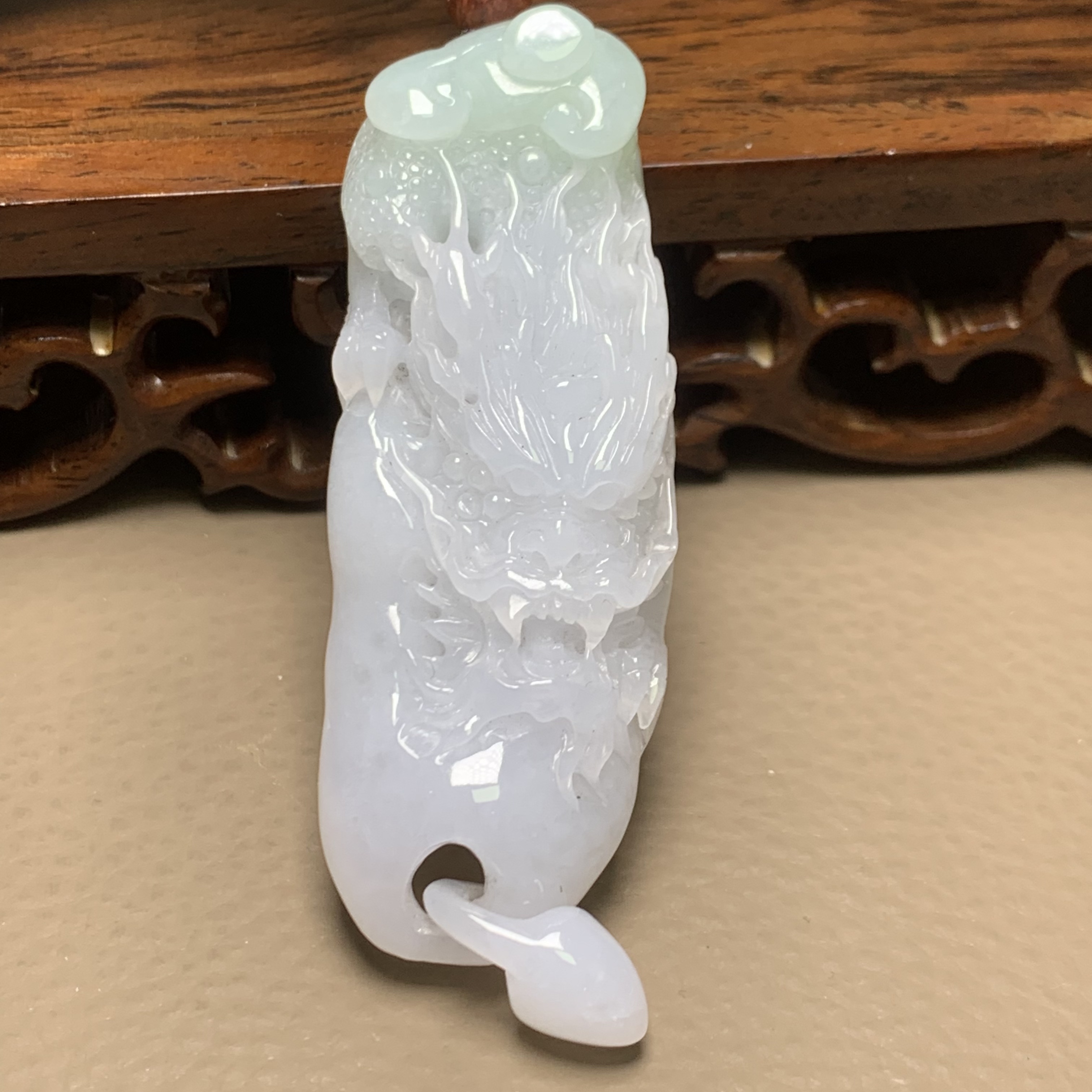 A498珠宝玉石A货翡翠吊坠