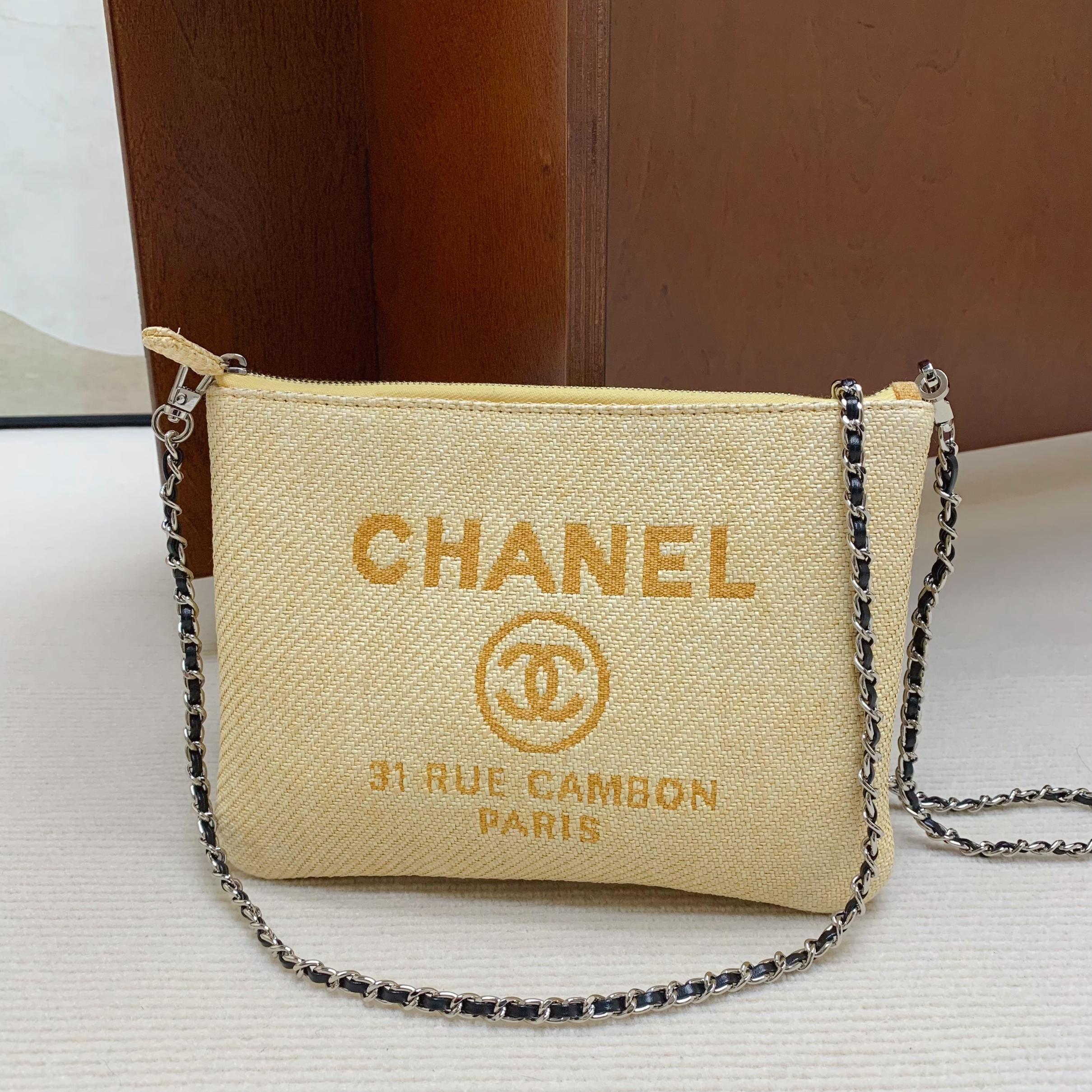 95新 Chanel/香奈儿 【98新】chanel 编织手包-9299