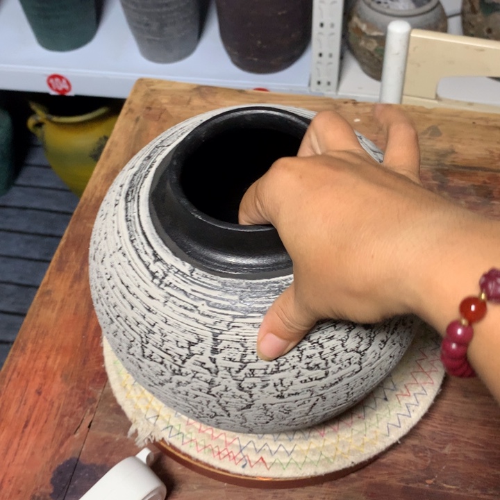 【闪购商品】粗糙盆默认打孔高20口8