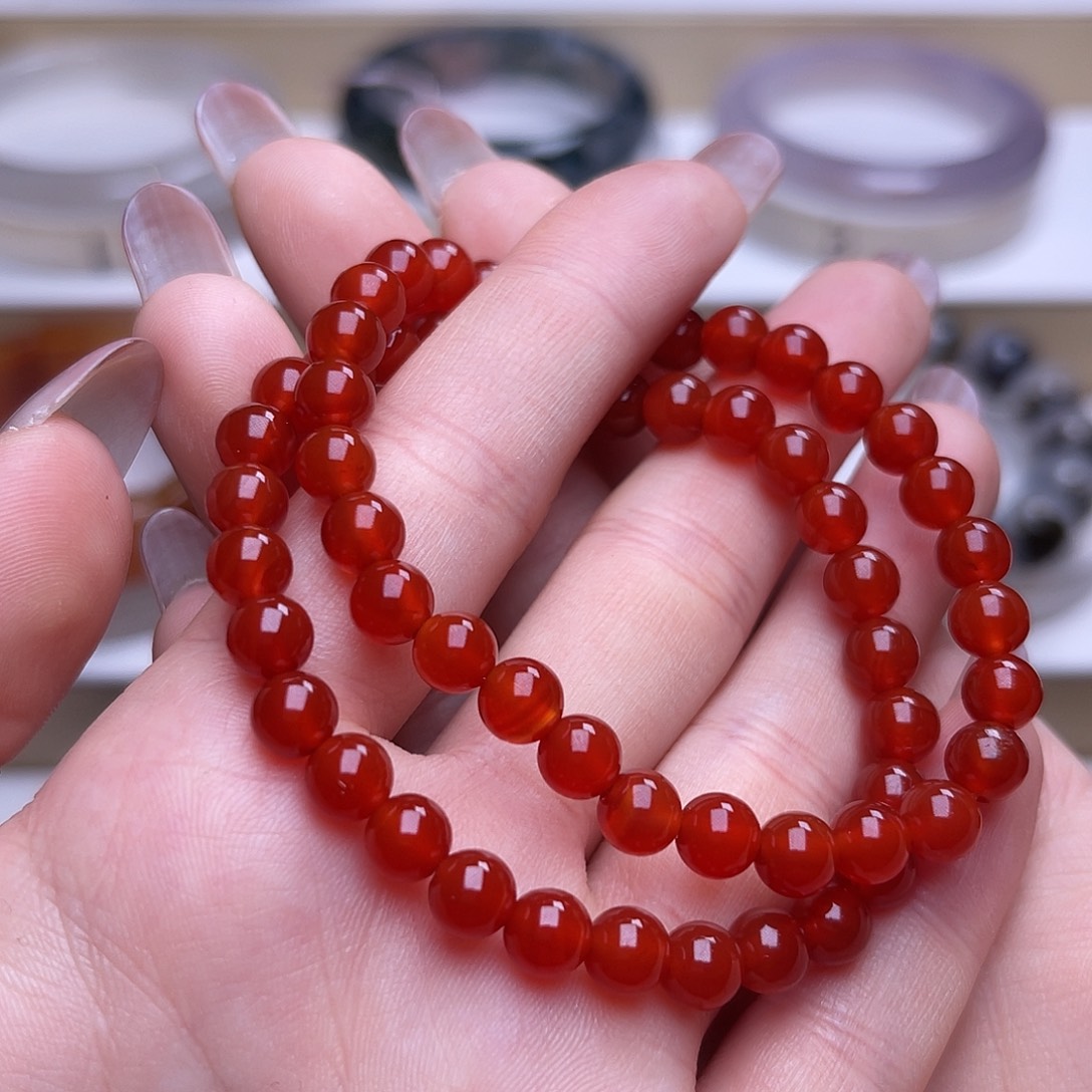 玛瑙/玉髓未镶嵌戒指