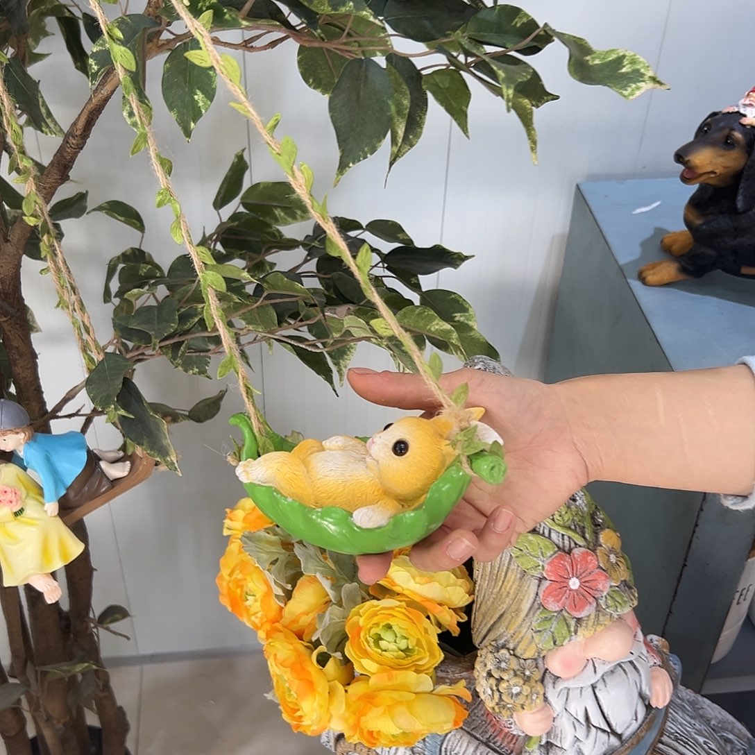 花园摆件红红火火