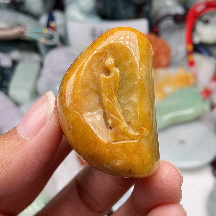 未镶嵌挂件翡翠翡翠