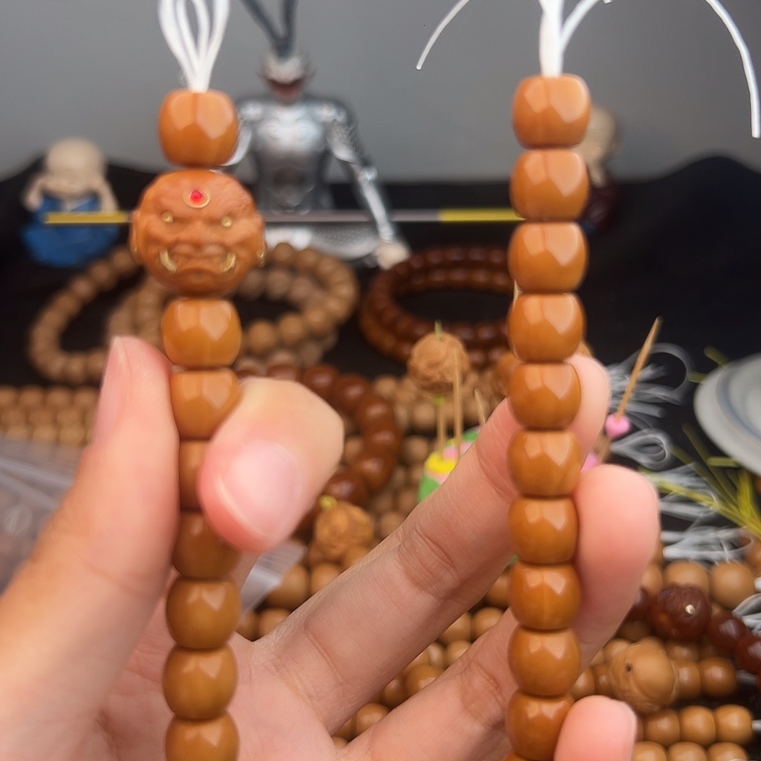 _***ヾ猴头核桃手串全品直切9.8/9，恶僧