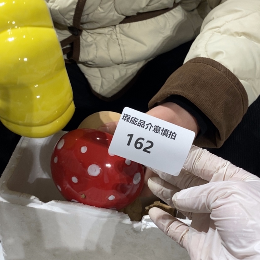 【闪购商品】摆件三**窝陶瓷摆件瑕疵特卖