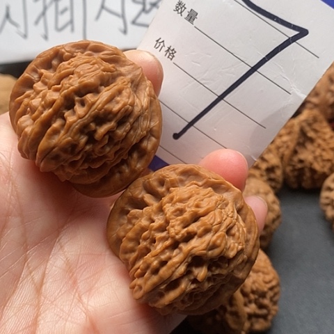 桃核吊坠42全品四座楼