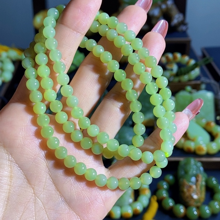 和田玉套链未镶嵌孙***选