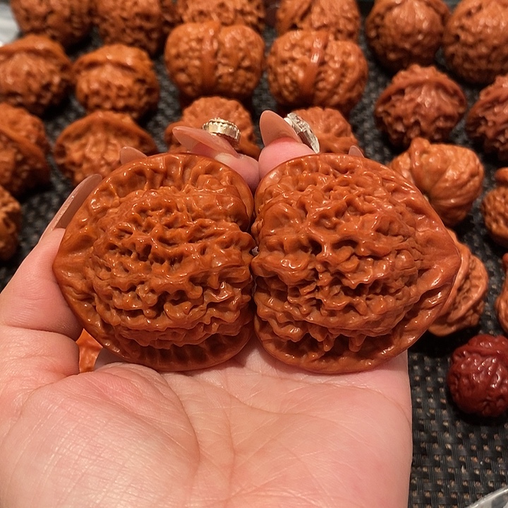 吊坠文玩核桃51.9大官帽