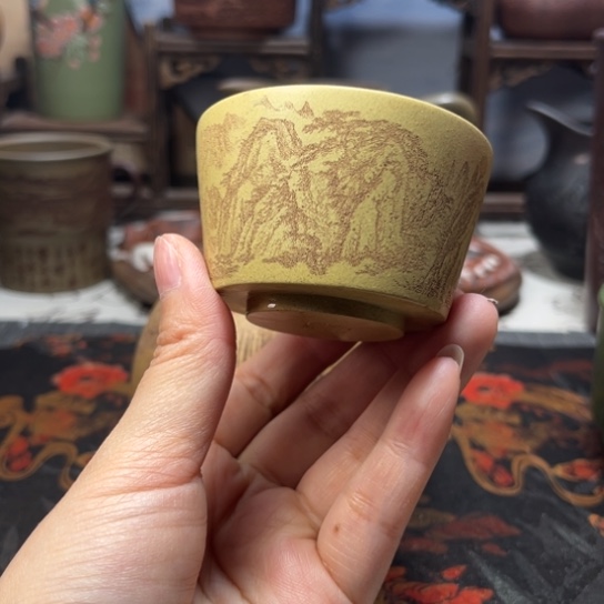 紫砂茶杯宜兴紫砂茶具