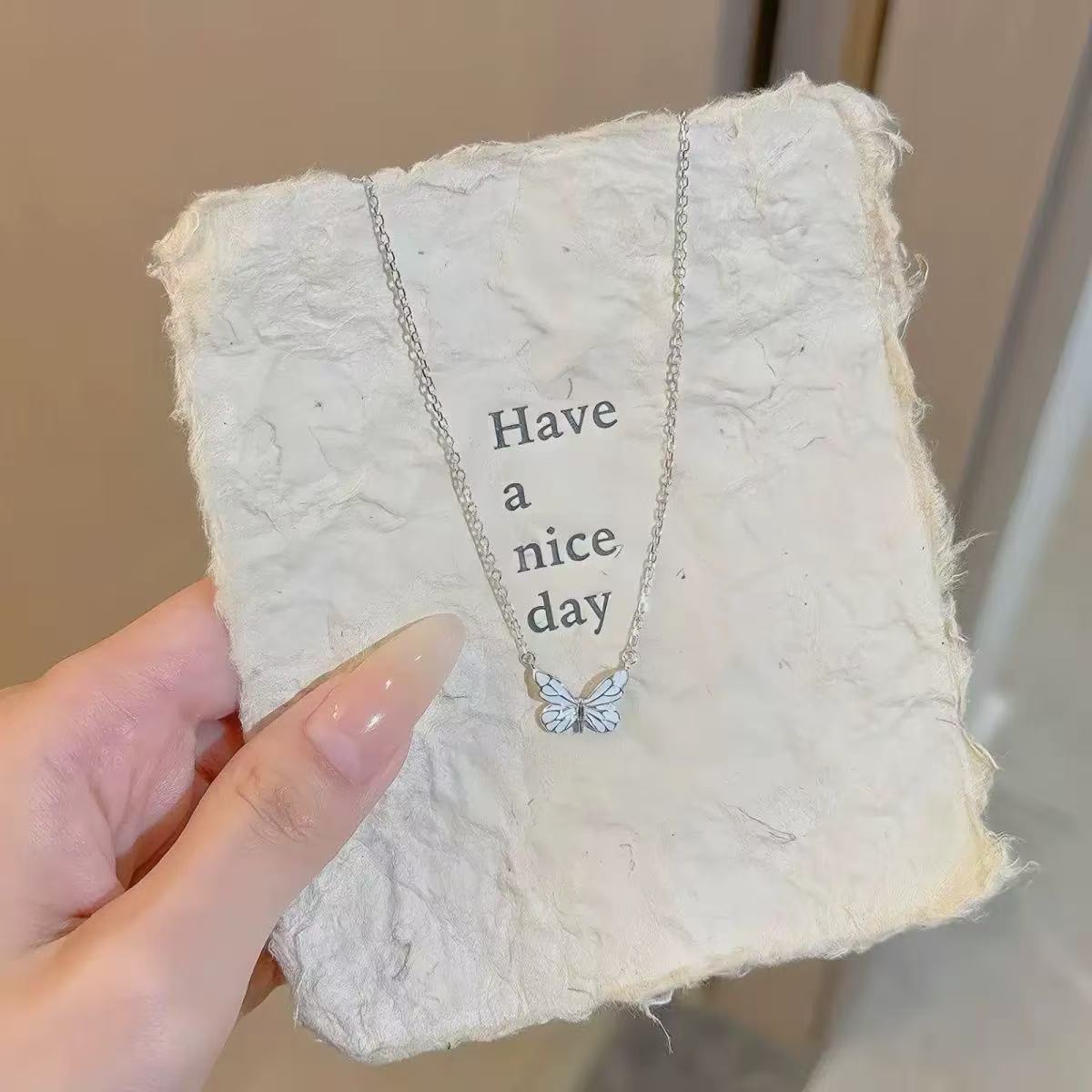 合金项链 时尚百搭项链女