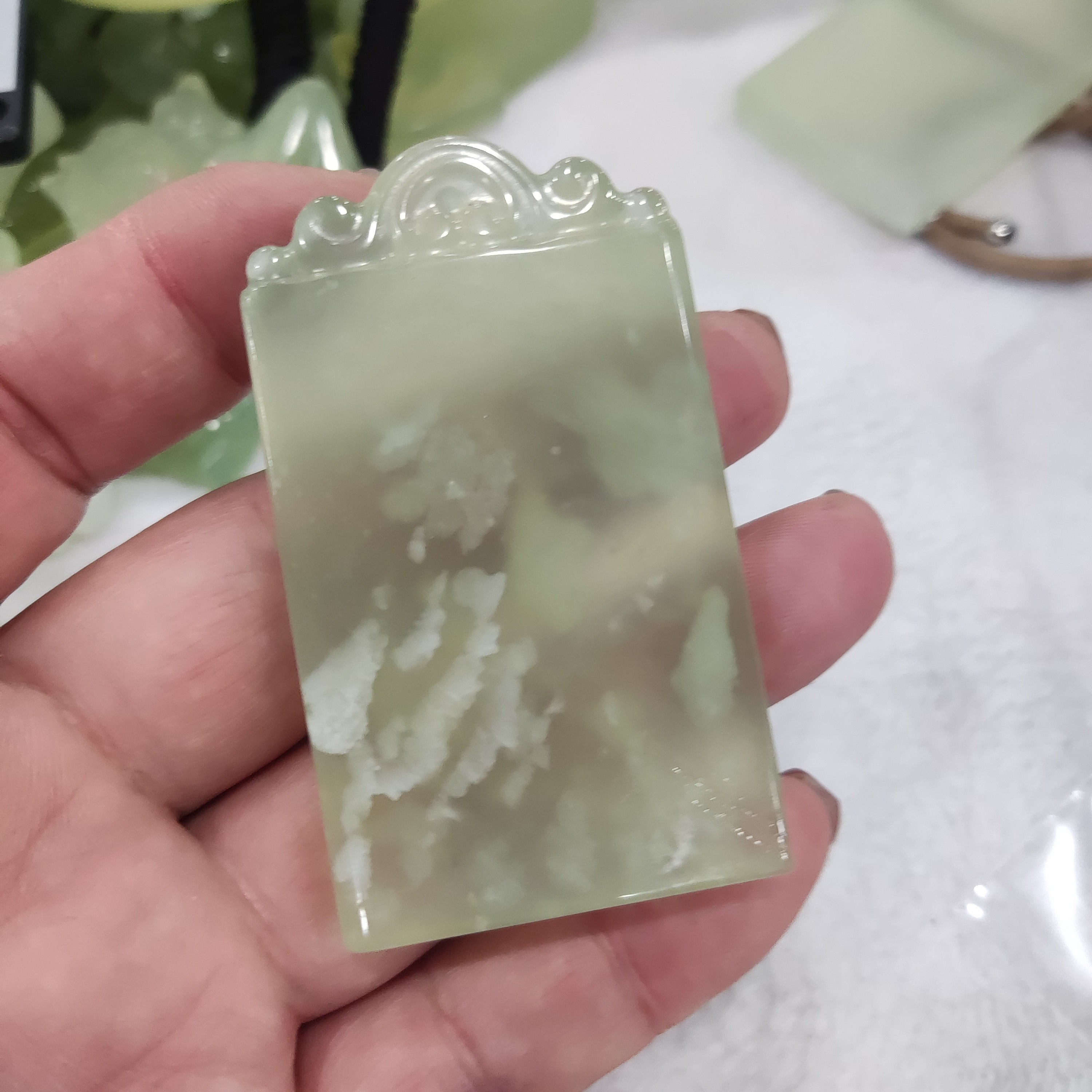 岫玉 高冰挂件 多样性发货