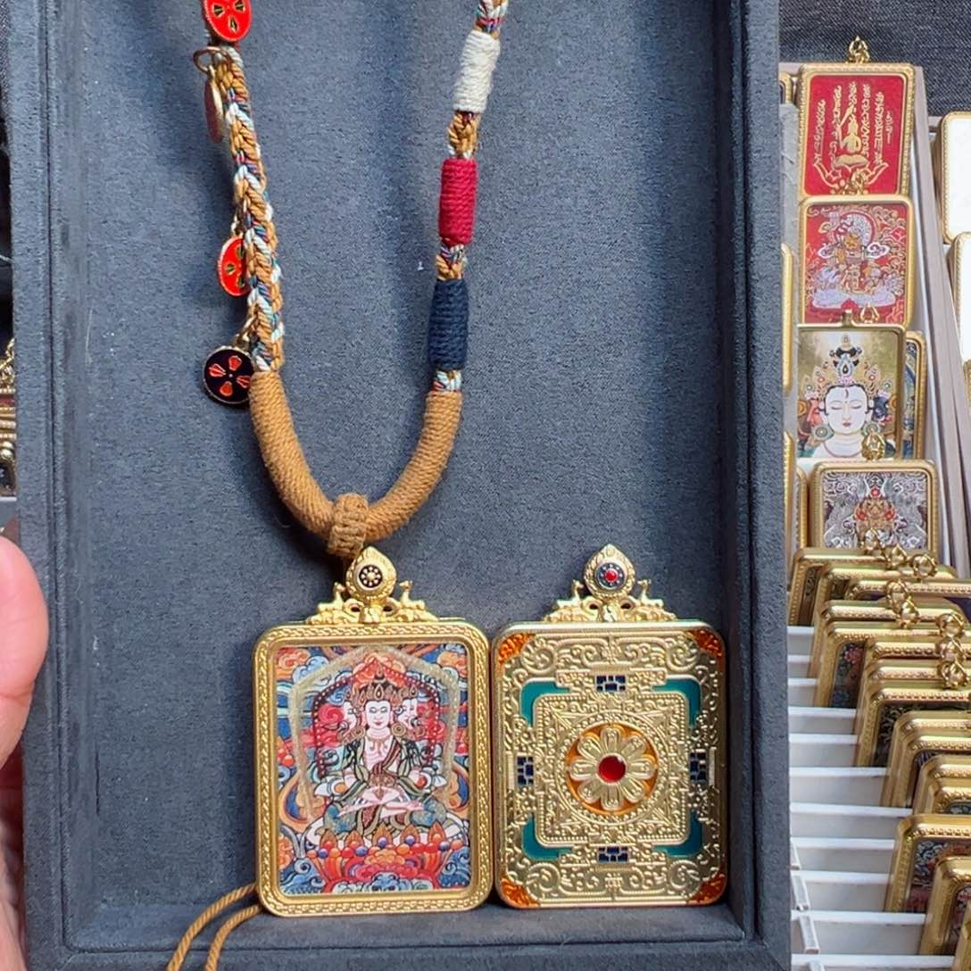 吊坠天****坤单面定制大日 1号绳