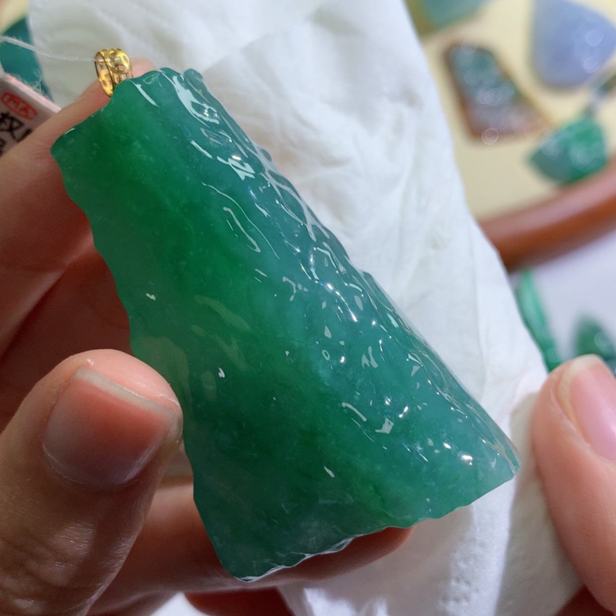 【闪购商品】翡翠吊坠(不含链)未镶嵌 4319