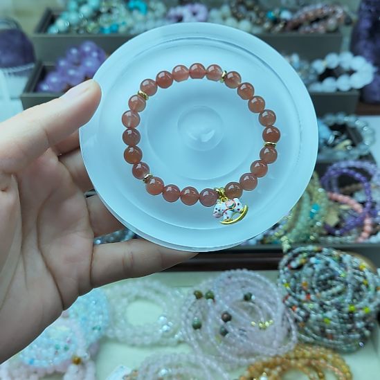 水晶未镶嵌手链闪闪的快乐仙女的水晶