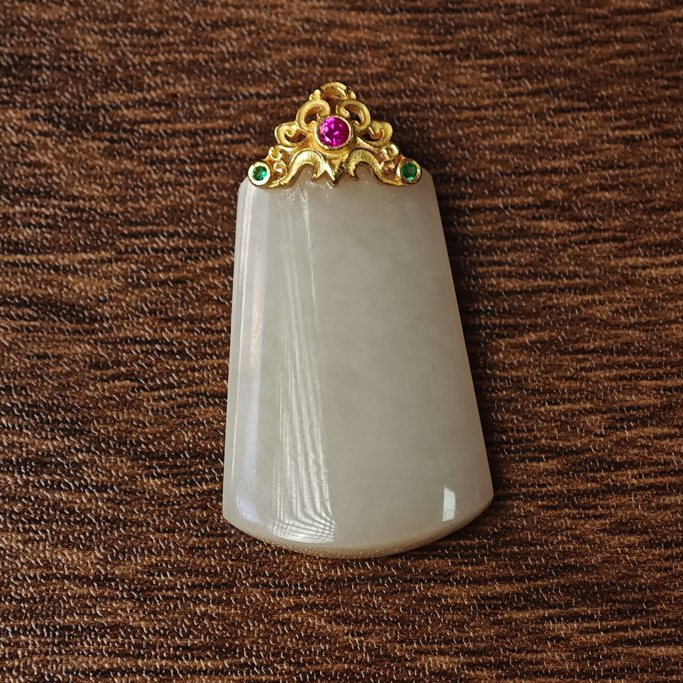 天然藕粉和田玉无事牌