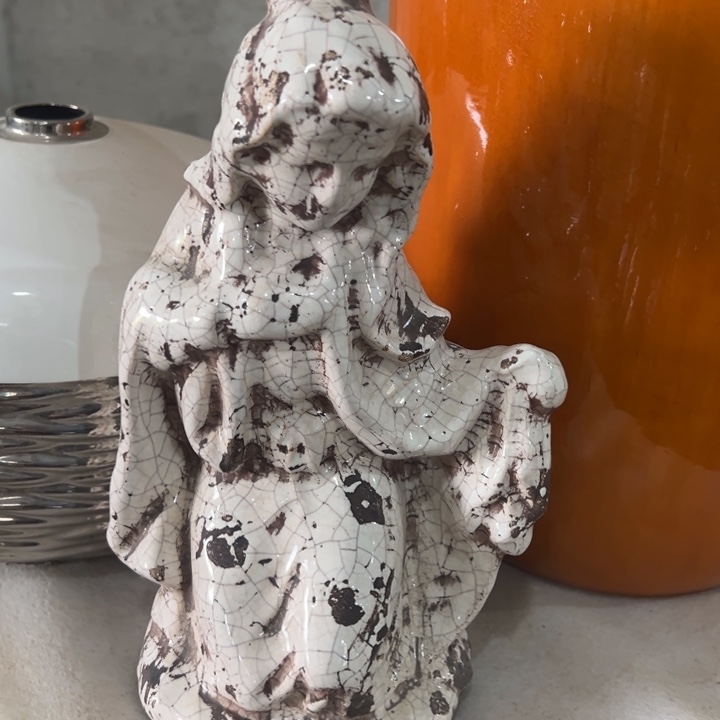 陶瓷花瓶摆件外贸出口（微瑕）高29口17公分做旧款