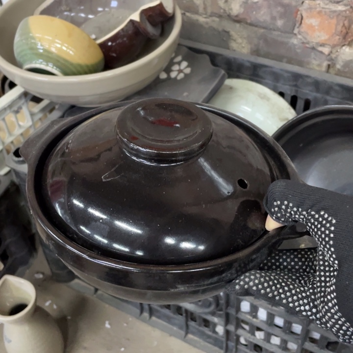 盘瓷器微瑕口径18.5