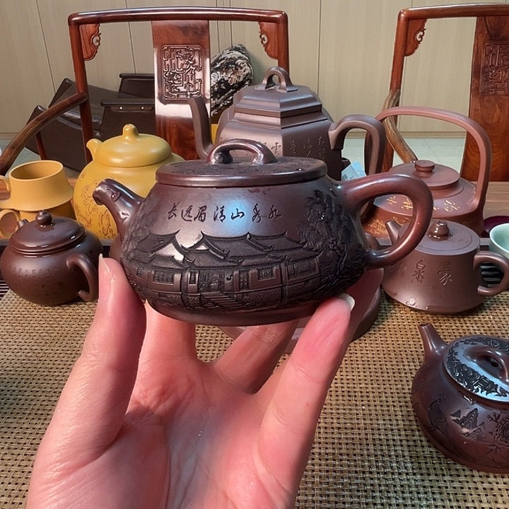 紫砂茶壶宜兴紫砂壶8