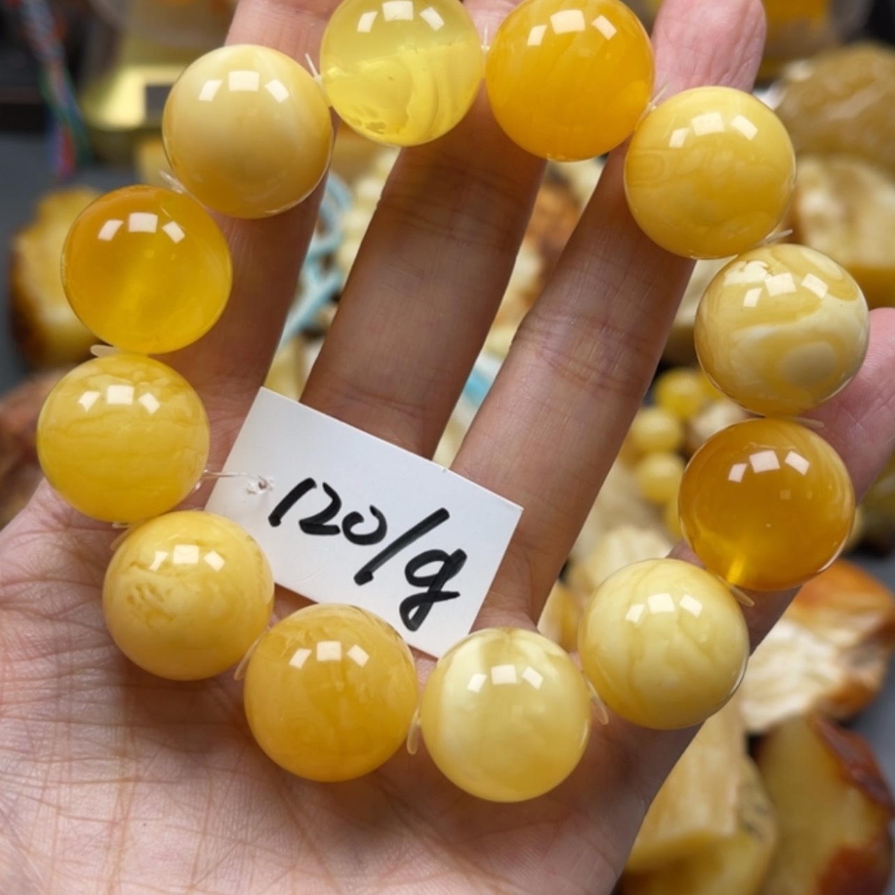 【闪购商品】未镶嵌定制琥珀天然琥珀蜜蜡定制18➕多宝
