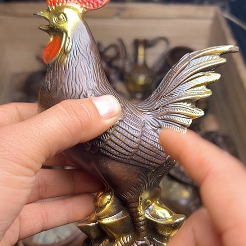 铜制工艺摆件把玩