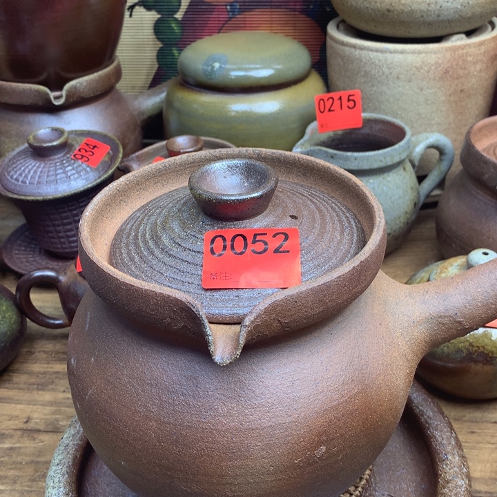 柴烧烤茶壶一物一拍