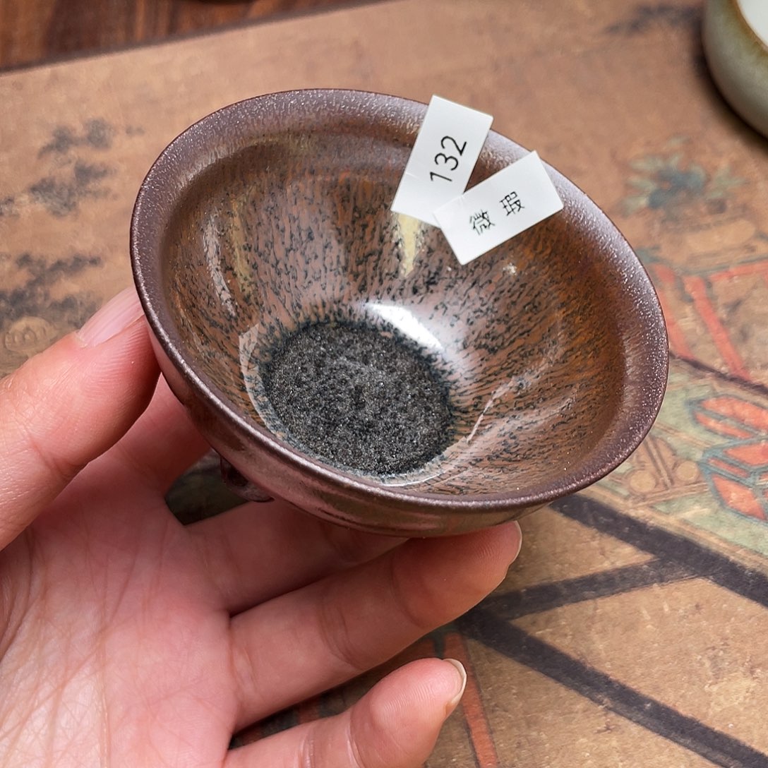 茶盏132 福临号建盏主人杯微瑕