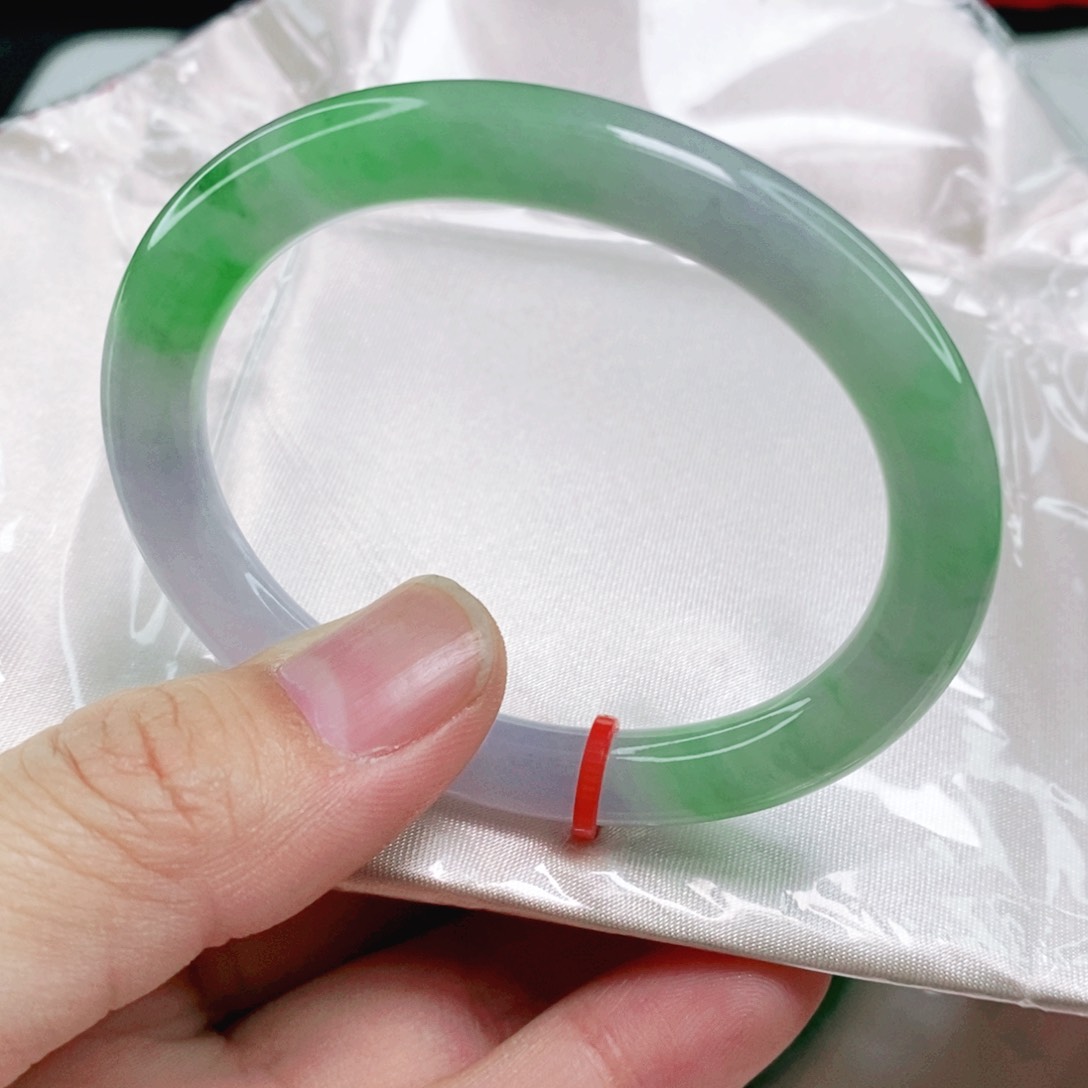 未镶嵌手镯翡翠W****e52圈口贵妃