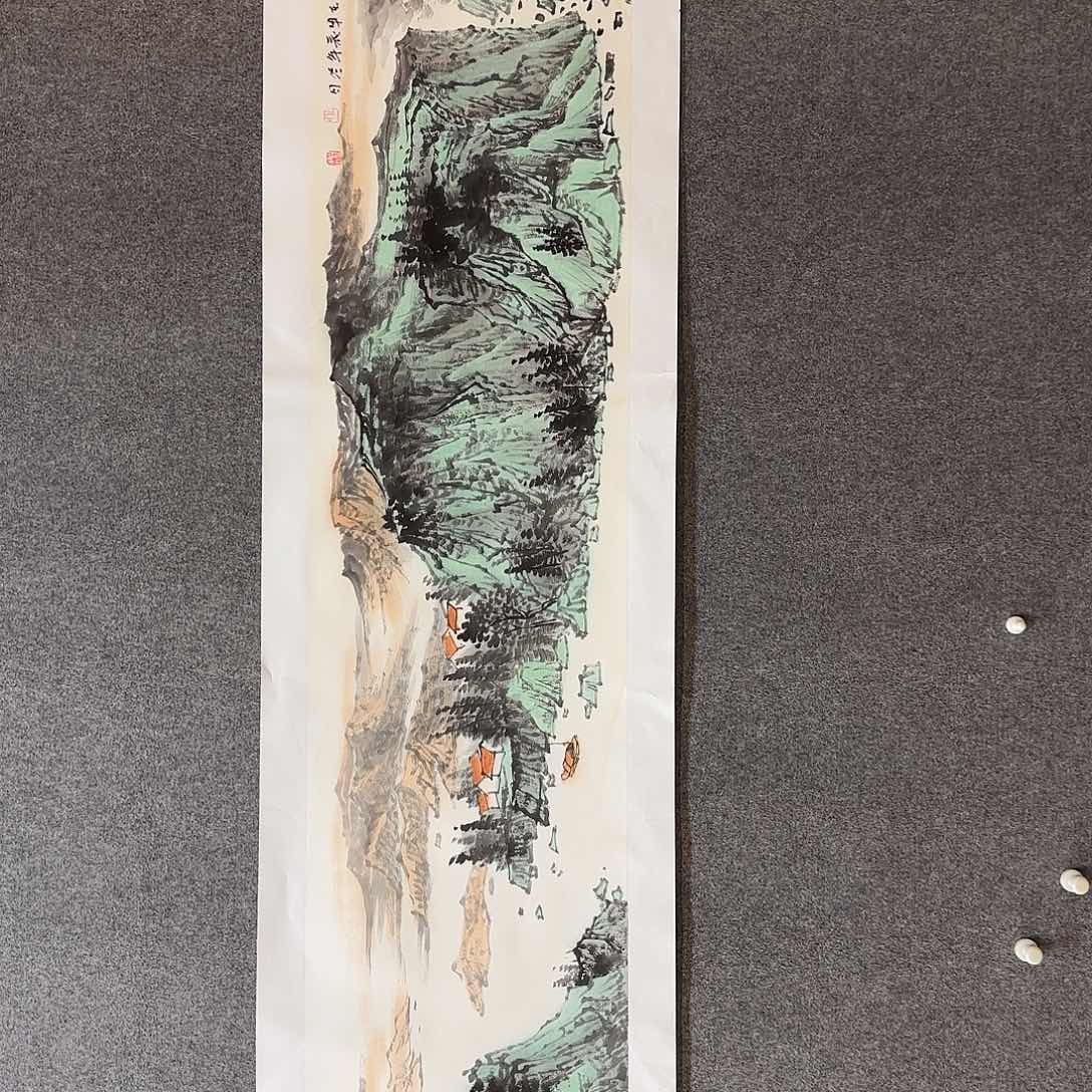 国画杜浩老师手绘作品