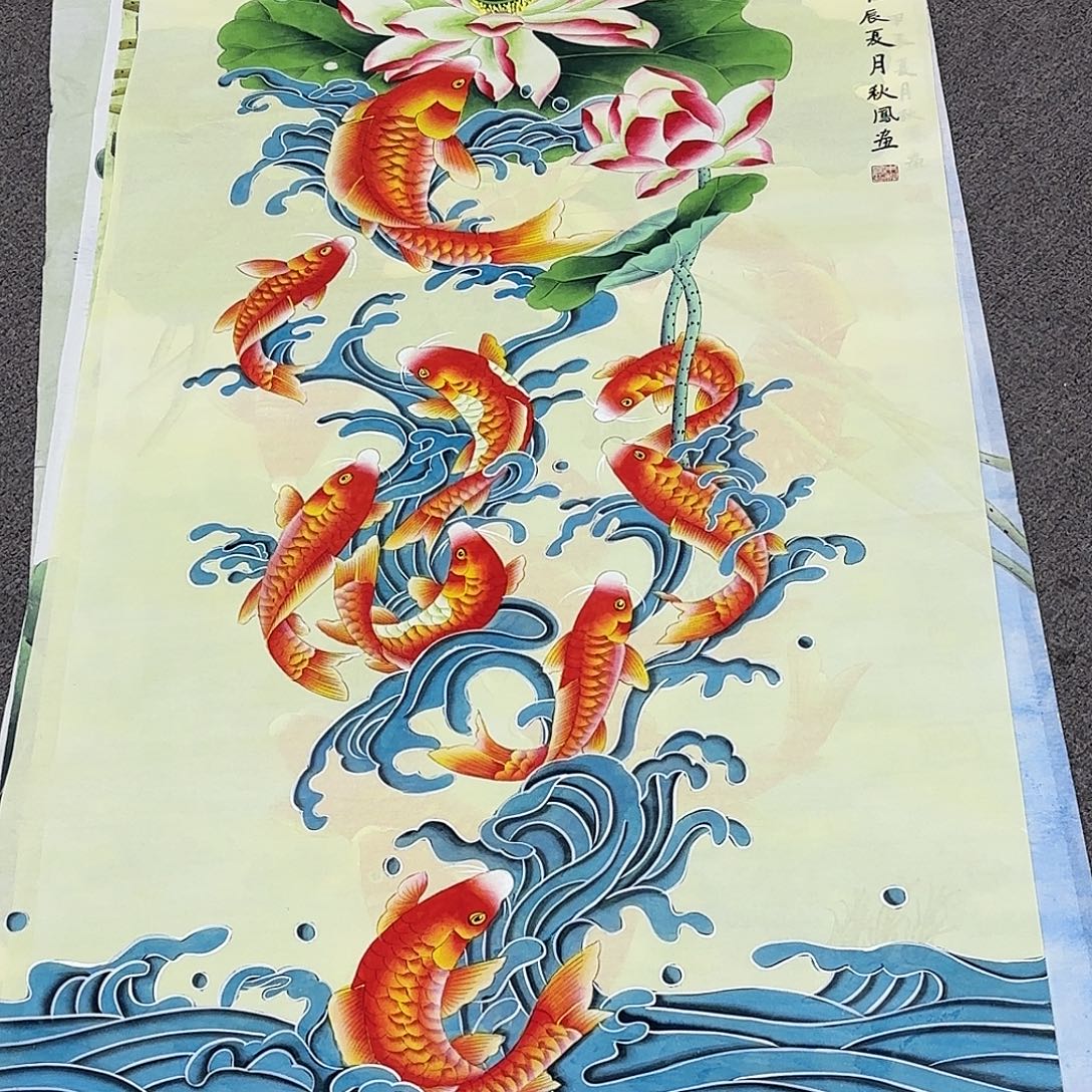 国画国画作品多次入选