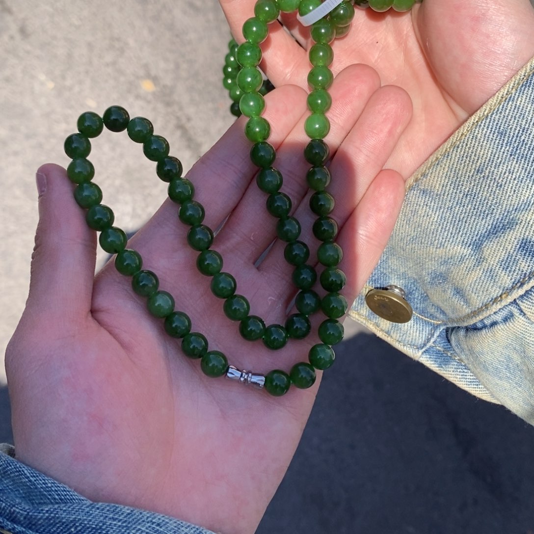 和田玉未镶嵌颈饰多样性发货 拍一发一卡8