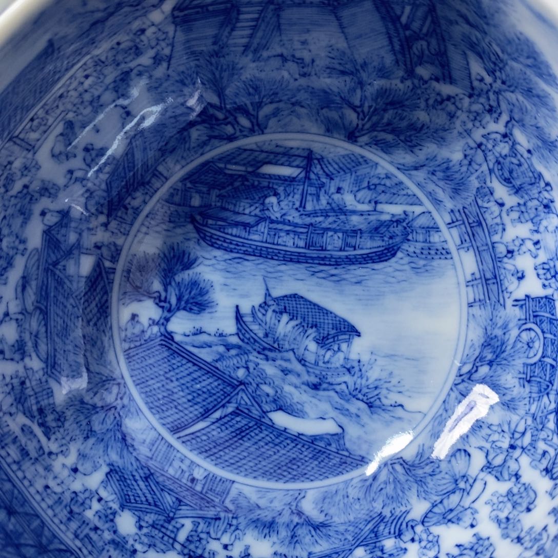 杯愚*杰柴窑手工手绘烧制