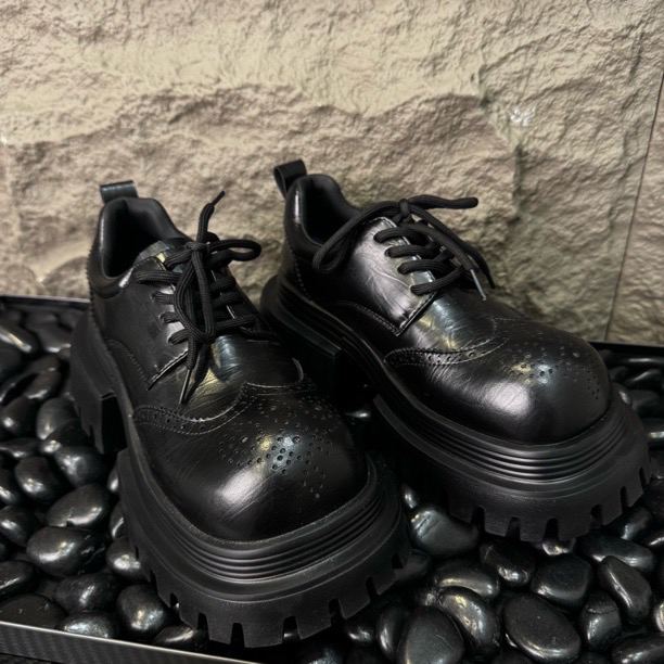 海风.时尚舒适轻奢厚底潮流百搭休闲乐福鞋78015-8