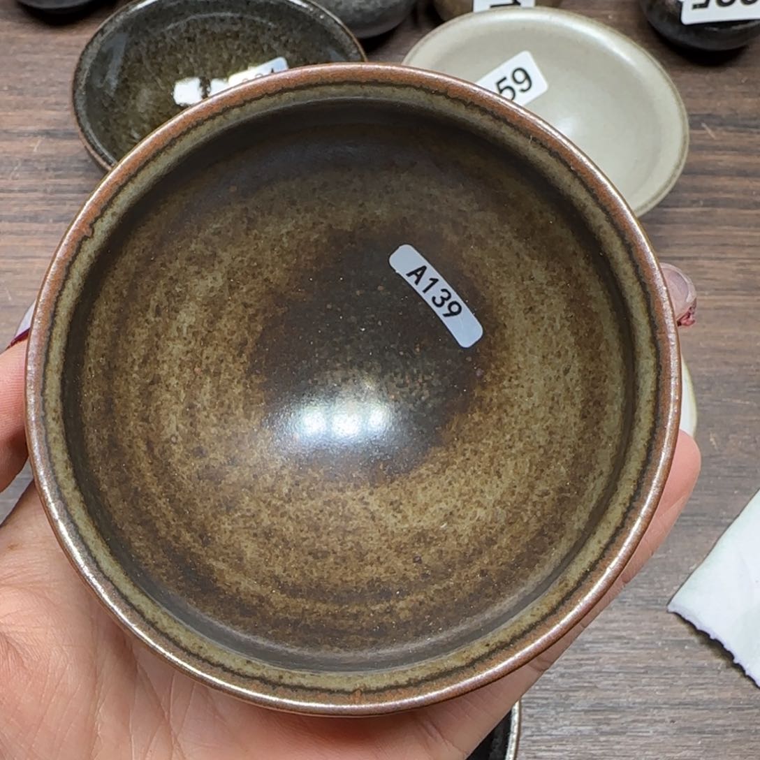 茶盏龙窑柴烧原矿原釉A139