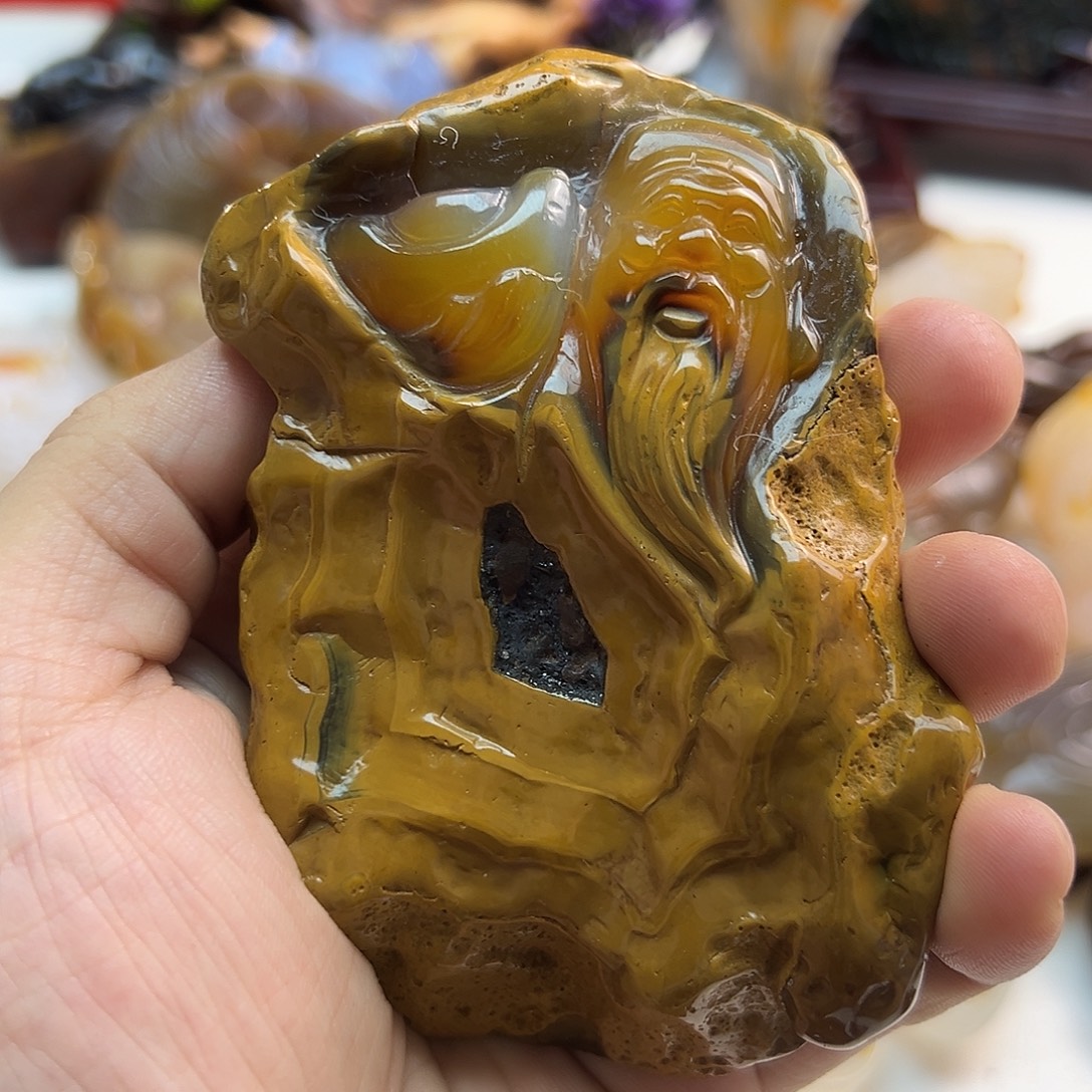 玛瑙/玉髓合金颈饰