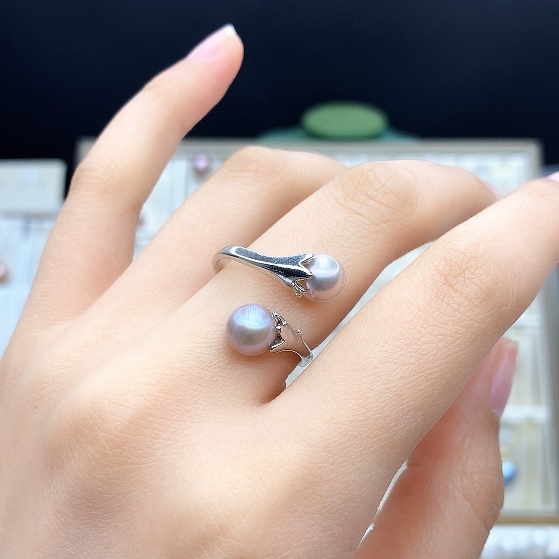 淡水珍珠合金颈饰