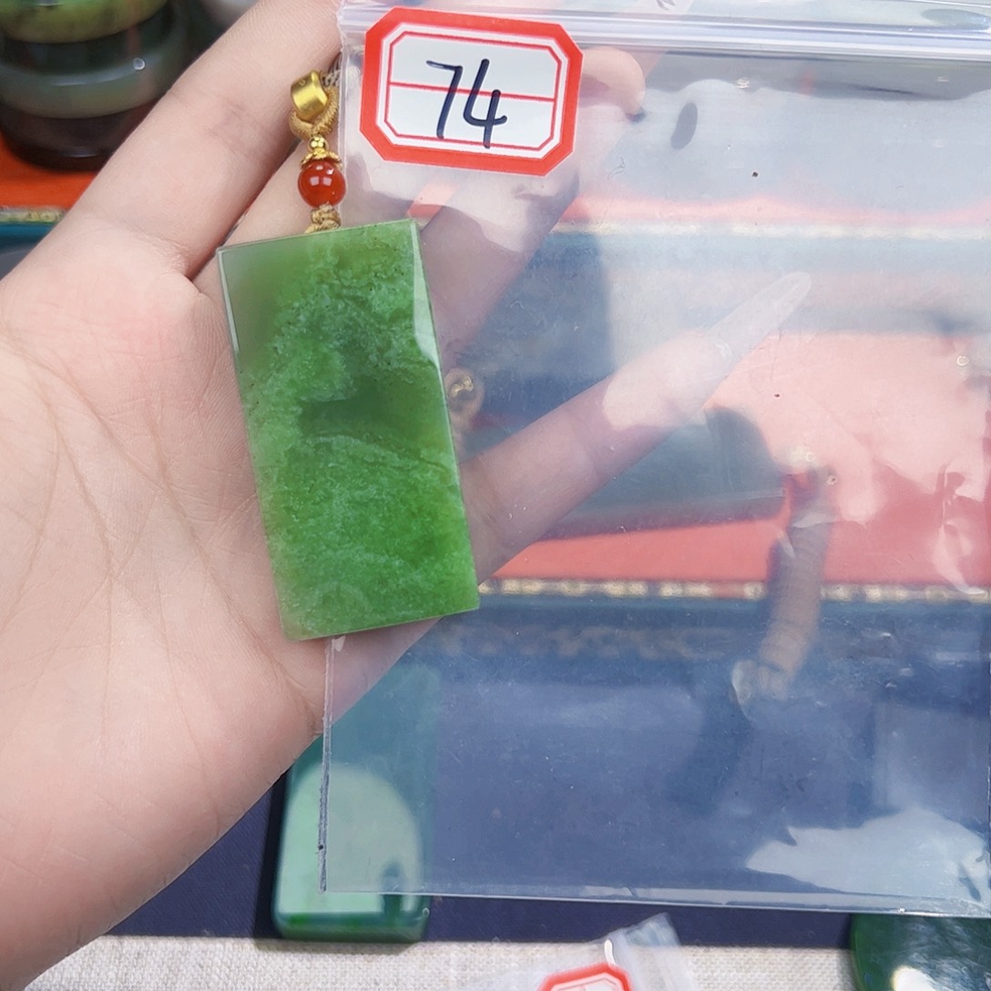 和田玉珠宝半成品未镶嵌