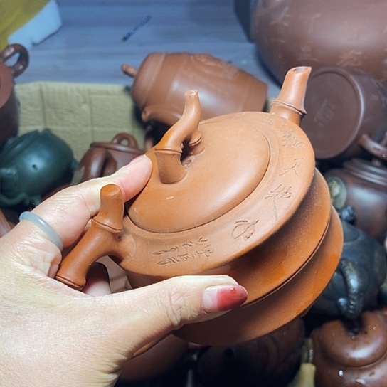 全手工制作宜兴紫砂壶