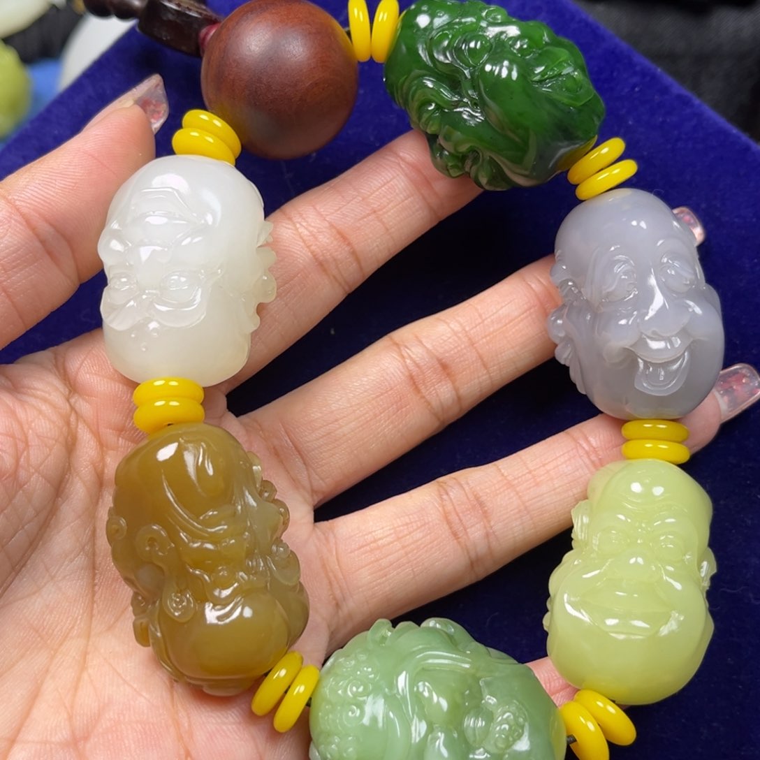 未镶嵌手串和田玉