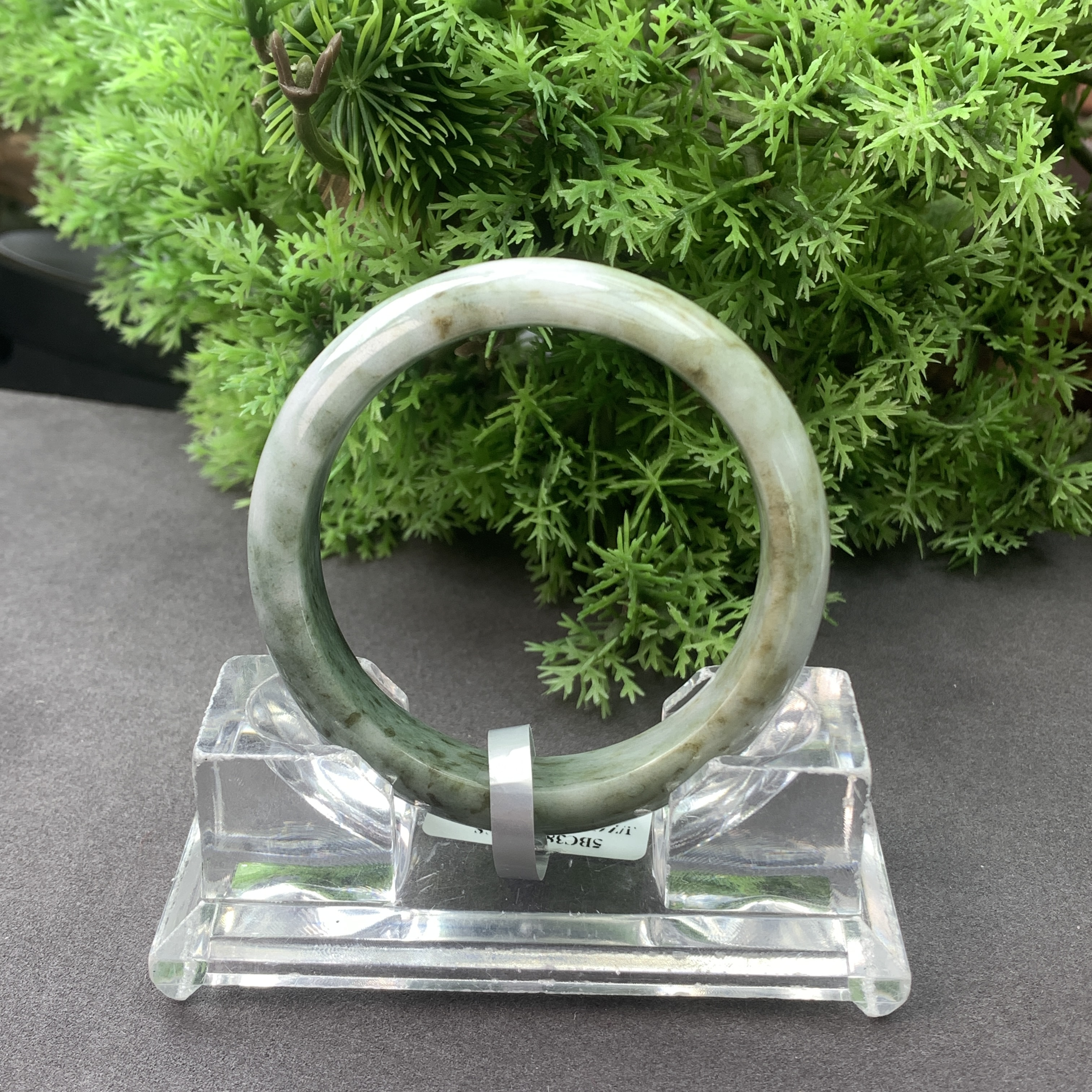 【刘思懿】天然缅甸A货翡翠手镯-B-1