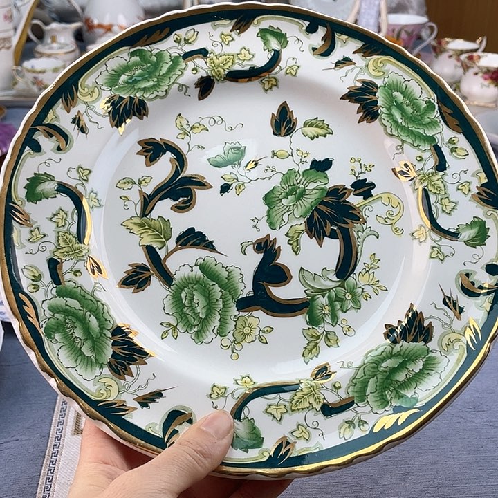 中古欧瓷瓷器小房子