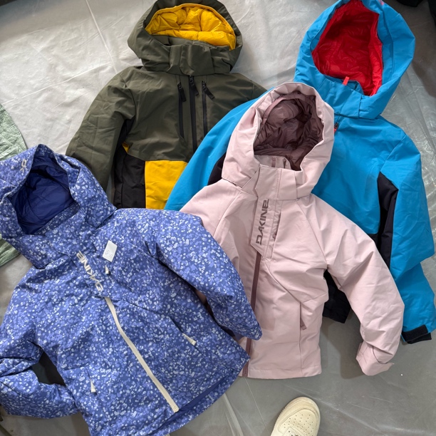 D童装户外冲锋衣棉服 男女童
