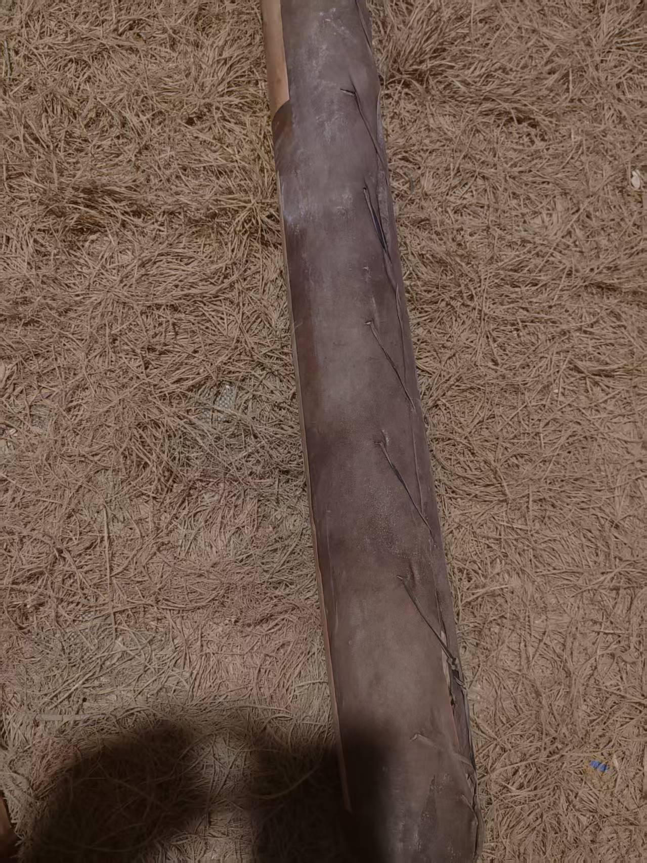 牛皮画一副（流水摆件）