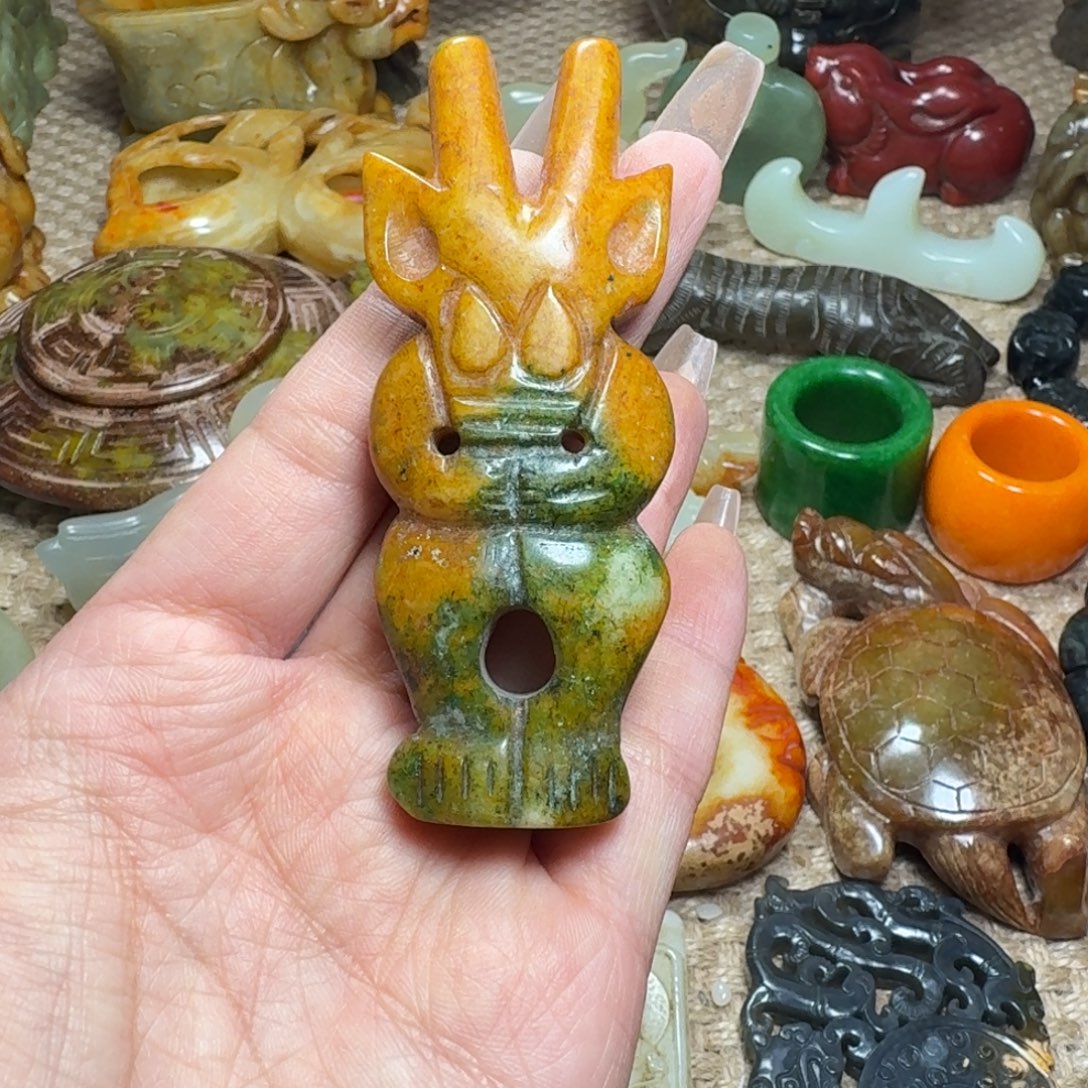 吊坠白玉菩提挂件