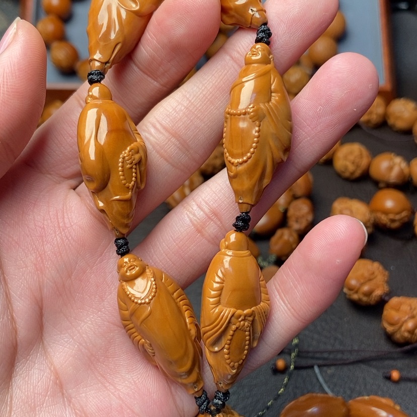 【闪购商品】橄榄核吊坠人****对橄榄核