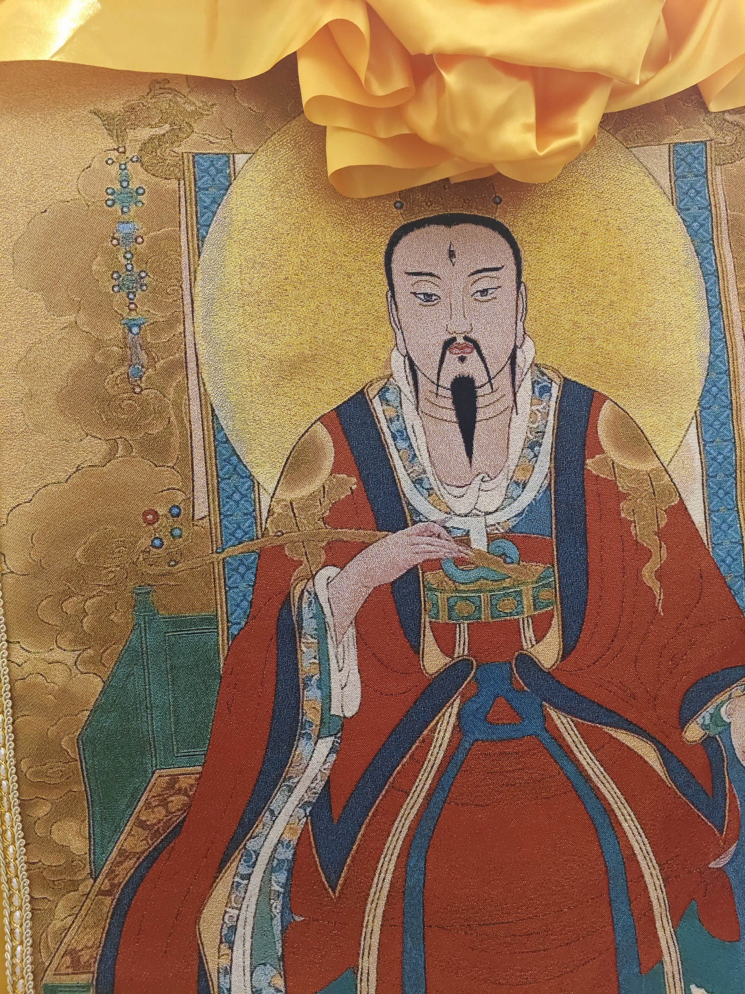 雷祖挂像 安宅纳福 流苏挂轴款（69*102）