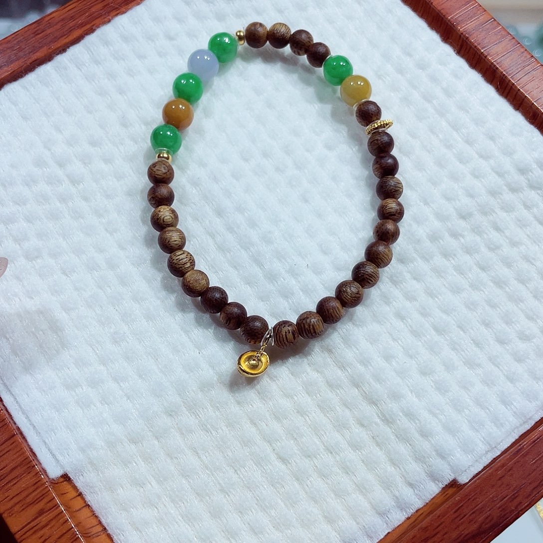 未镶嵌手链翡翠天然缅甸翡翠A货卡6.7