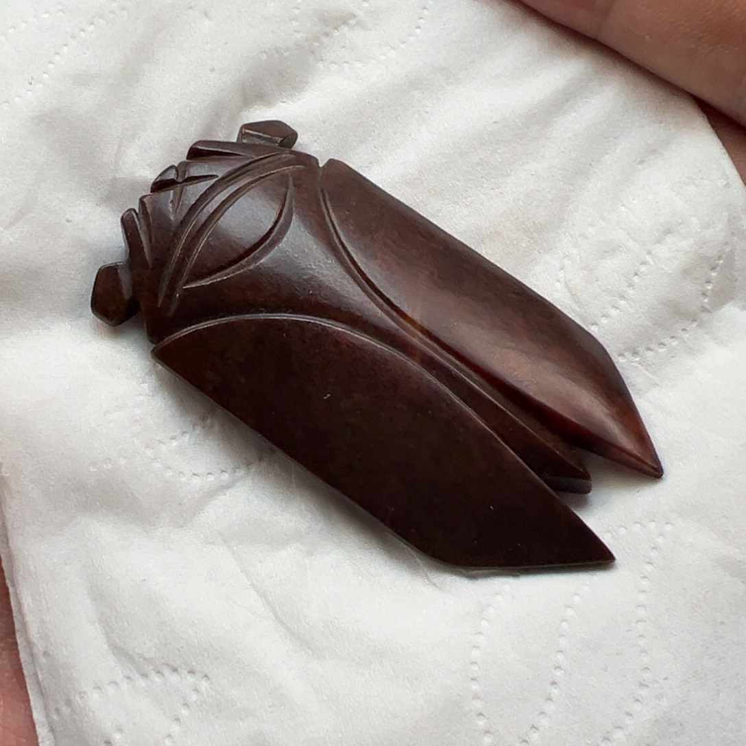 和田玉未镶嵌挂件姜****目