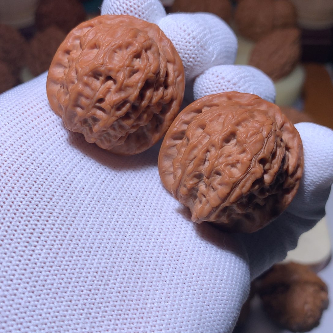 文玩核桃把件全品高尔夫