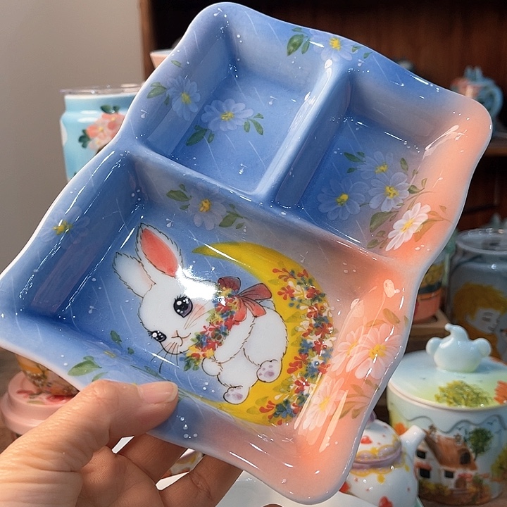 陶景德镇釉下手绘陶瓷 